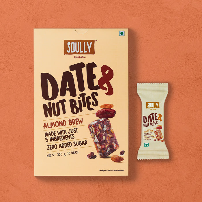 Almond Brew Date Bites