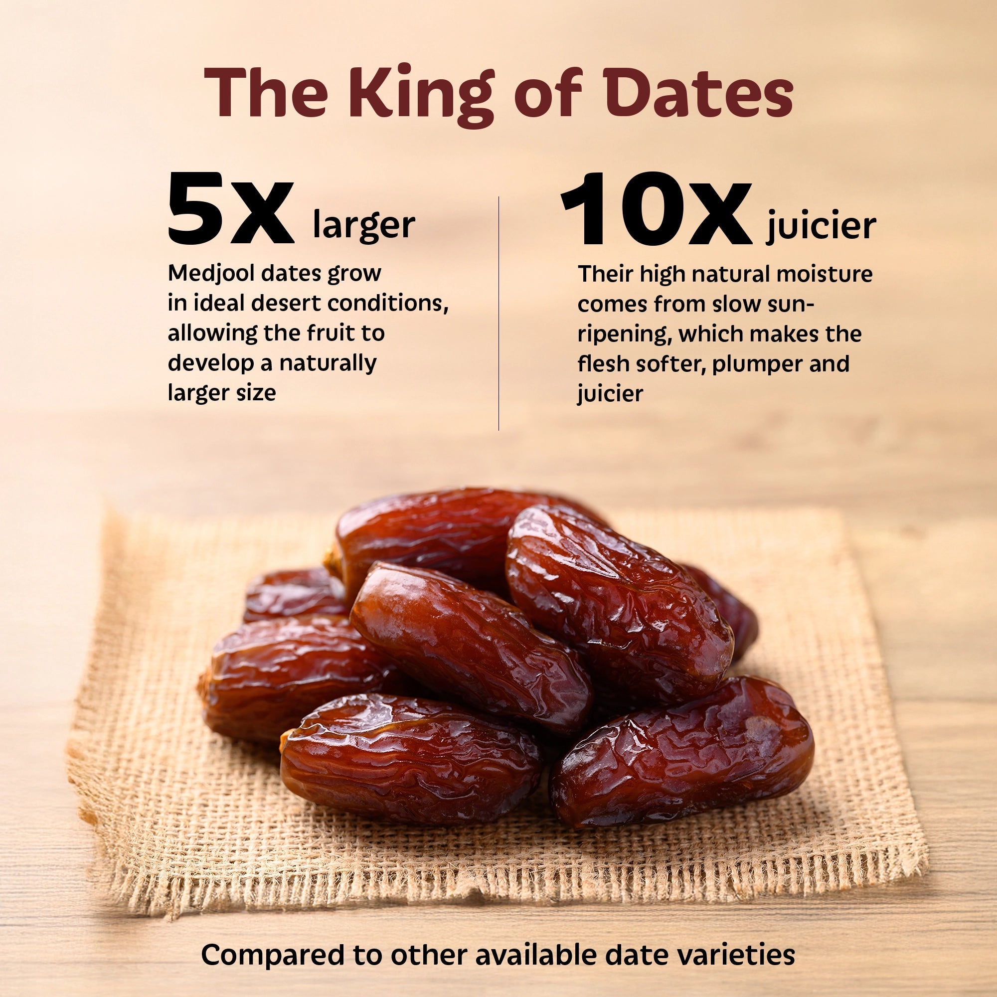 SOULLY MAJESTIC MEDJOOL DATES