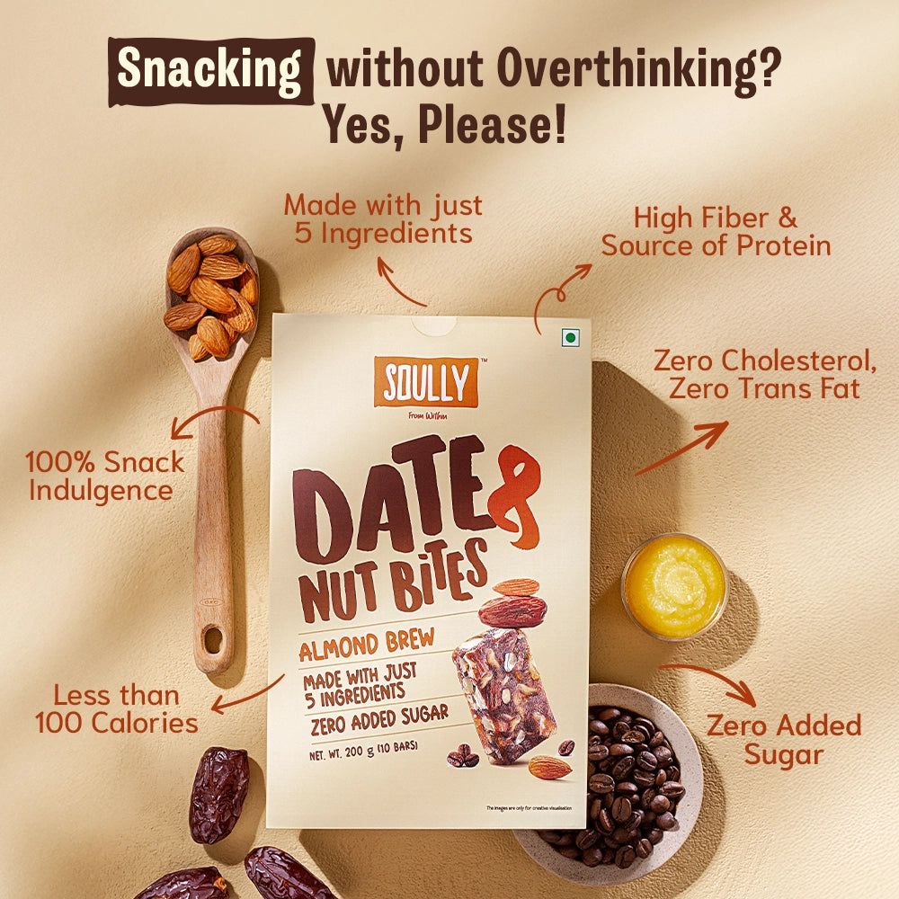 Almond Brew Date Bites