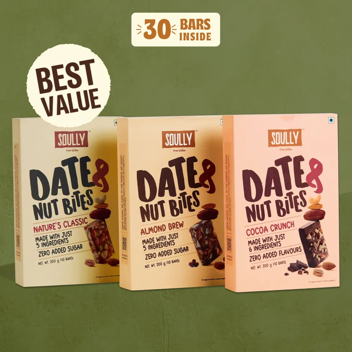 Cocoa Crunch + Nature's Classic + Almond Brew