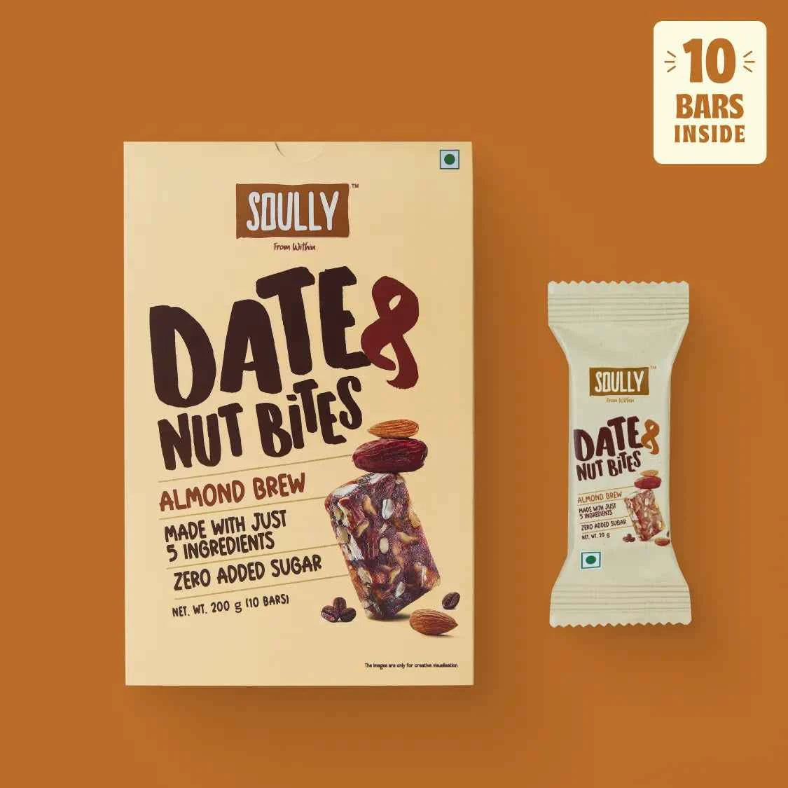 Almond Brew Date & Nut Bites