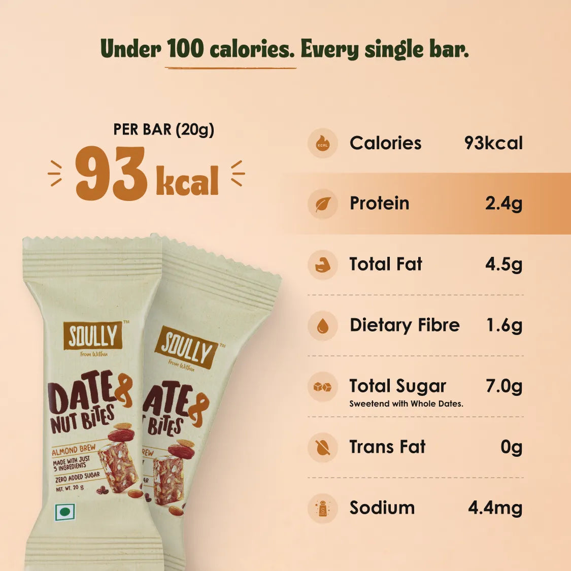 Almond Brew Date & Nut Bites