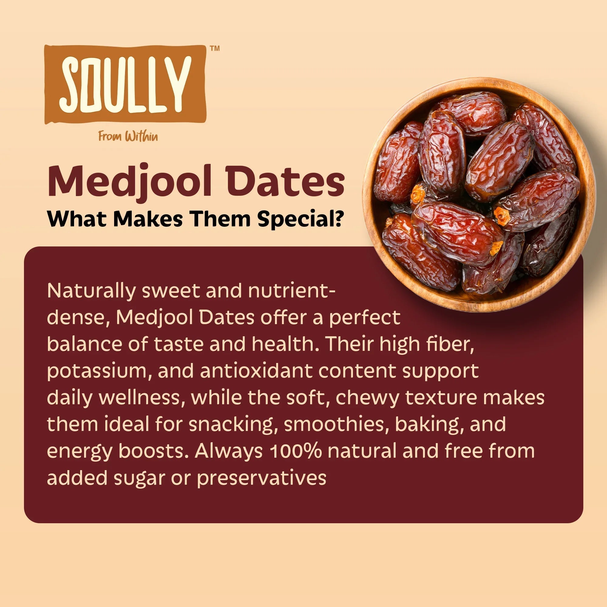 SOULLY MAJESTIC MEDJOOL DATES